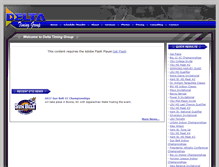 Tablet Screenshot of deltatiming.com